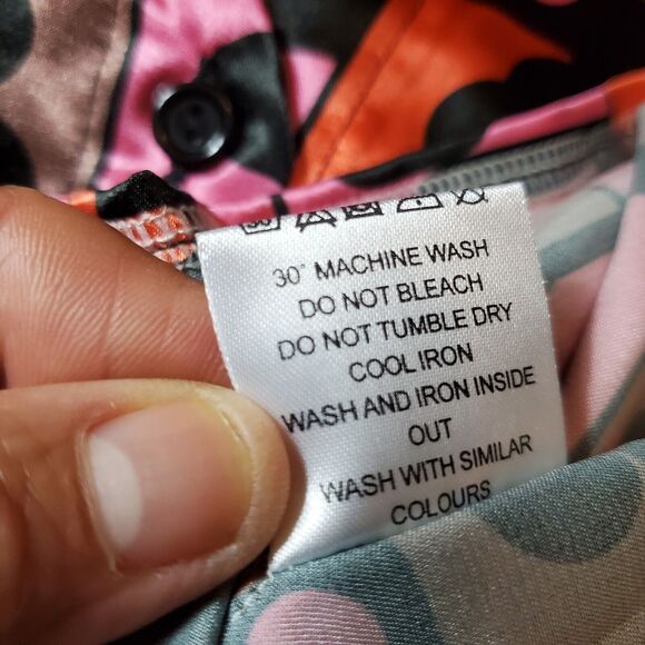 First Distraction The Label Shirt Dress In Multi Retro Print Size 8 NWT - Picture 11 of 11